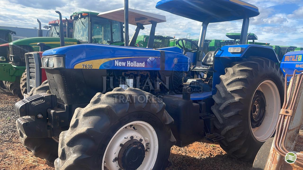 TRATOR NEW HOLLAND NEW 7630 Juliano Tratores UBERABA MINAS GERAIS MG